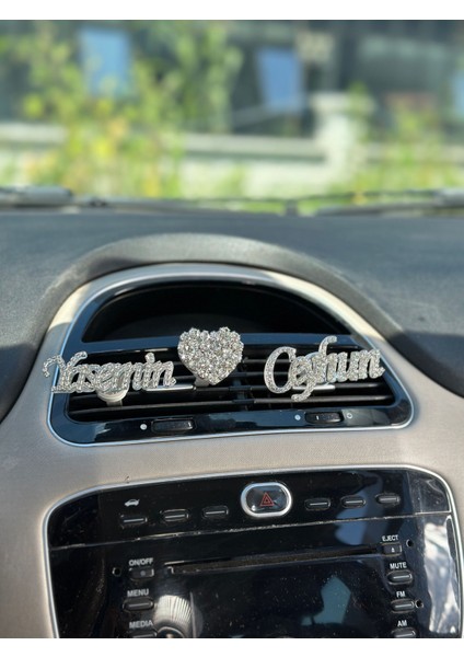 Kişiye Özel Isim Yazılı Klima Süsü(Tek Isim)