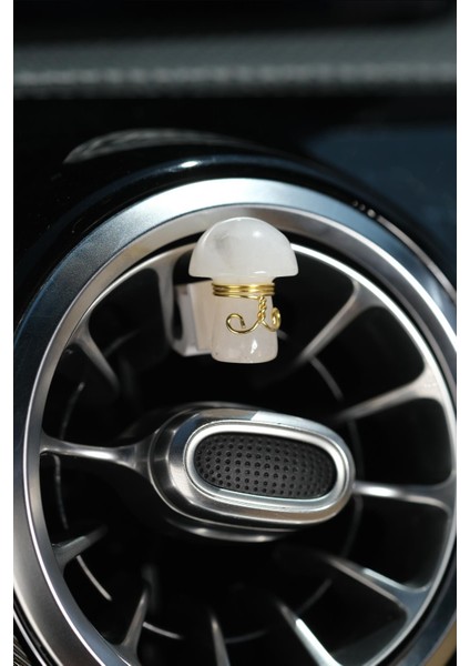 Kristal Kuvars Mantar Tel Sarmalı Doğal Taş Klima Süsü modelleri