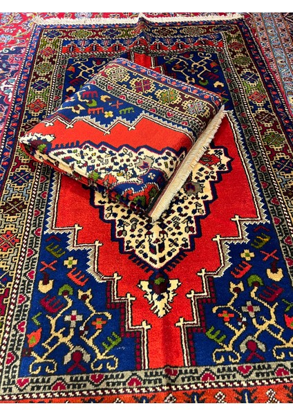 El Dokuma Taşpınar Halısıdır Ebat 184 x 110