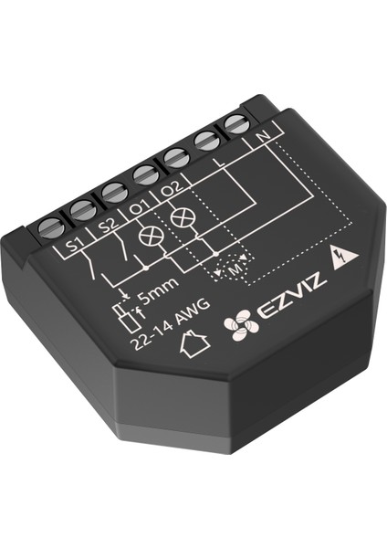 Ezvız Aksesuar, Akıllı Ev Wıfı Röle, Düşük Akım Kuru Kontakt CS-T36-R100-WM fiyatları