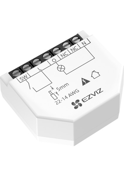 Ezvız Aksesuar, Akıllı Ev Wıfı Röle, Düşük Akım Kuru Kontakt CS-T35-R100-W fiyatları