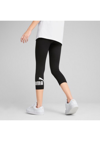 68243001 Ess No. 1 Logo 3/4 Kadın Spor Tayt fırsatları