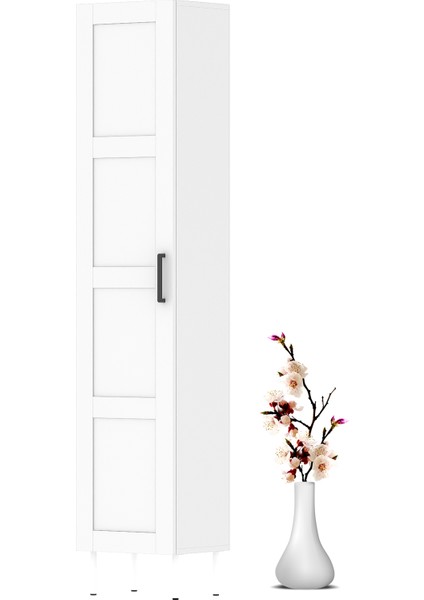 BNY111BEYAZ Boy Kapaklı Yüksek Banyo Dolabı fiyatları