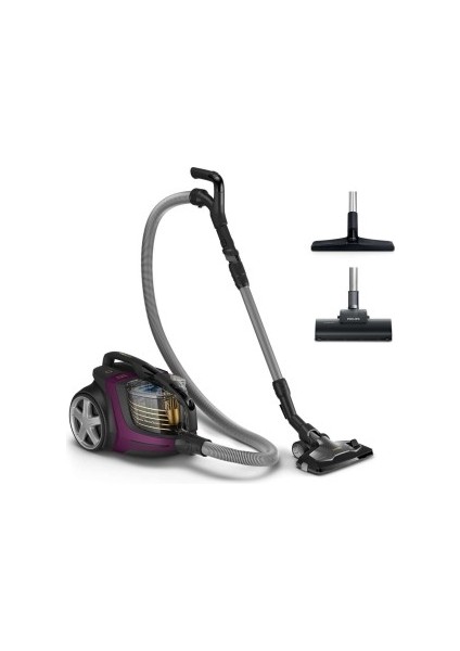 Pro Ultimate Marathon Toz Torbasız Süpürge/ Triactive Ultra Başlık, Super Turbo Fırça, Allergy H13 Filtre /XB9155/07/ fiyatları