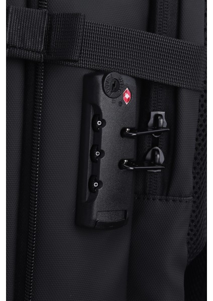VC173-00B VIP Vacuum Travel Serisi 14, 15.6, 17,3 inç Laptop Sırt Çantası- Siyah
