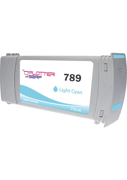 ® Hp Latex 789 Light Cyan (Lc) Orijinal Mürekkep Dolumlu Feyink Kartuş 775ML L25500