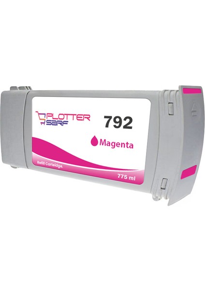 ® Hp Latex 792 Magenta (M) Orijinal Mürekkep Dolumlu Feyink Kartuş 775ML L26500 L28500