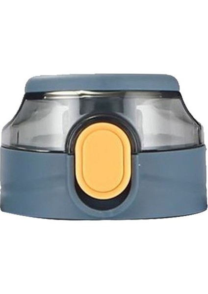 Mavi Tek Tuşla Açılan Matara Suluk Yedek Kapağı Kapak modelleri