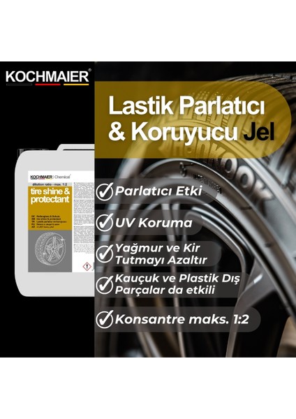 Lastik Parlatıcı ve Koruyucu Jel 5 kg