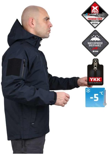 Shop Yds Hardshell Conan Mont -Lacivert modelleri