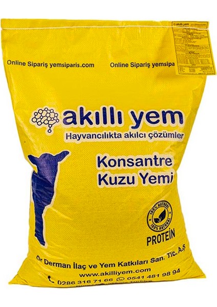 Akıllı Yem 42 Hp Efsane Konsantre Kuzu Besi Yemi 20 Kg