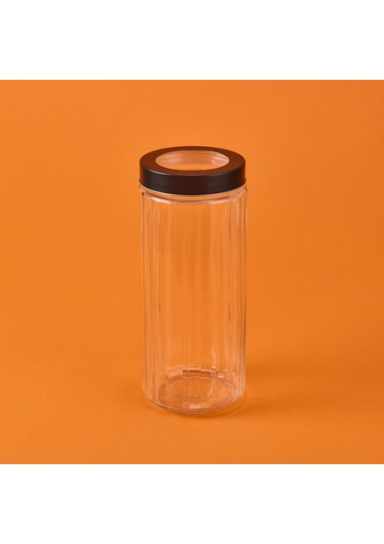 Borosilikat Cam Saklama Kabı - Gri / Siyah - 2,2 Lt modelleri