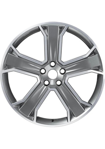 22 Inç 5X120 Range Rover Uyumlu Gun Metal Elmas Kesim Jant Modeli Land Rover (4 Adet)