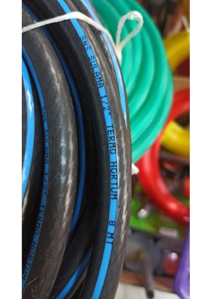 Thermo Termo Kauçuk Bahçe Sulama Hortum 1/2 50 Metre