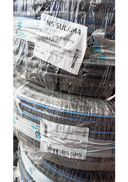 Thermo Termo Kauçuk Bahçe Sulama Hortum 1/2 50 Metre