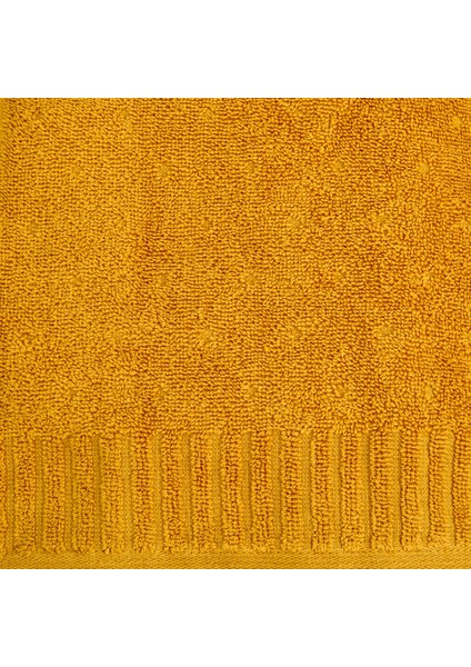 Soft Patte Ayak Havlusu - Hardal - 50X70 cm