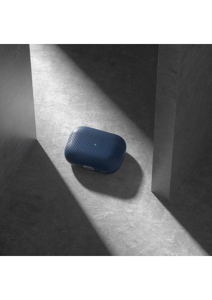 Apple Airpods Pro 1. / 2. Nesil Uyumlu Kılıf 600D Karbon Fiber Yapılı Kulaklık Kılıfı 43