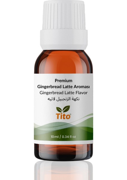 Premium Gingerbread Latte Aroması 10 ml