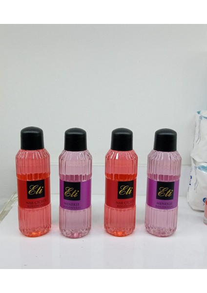 Çiçeksi Kolonya Dökme 200 ml ( Menekşe + Nar Çiçeği ) 2 Adet