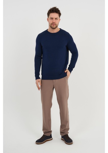 Bisiklet Yaka Regular Fit Casual Kazak M fiyatları