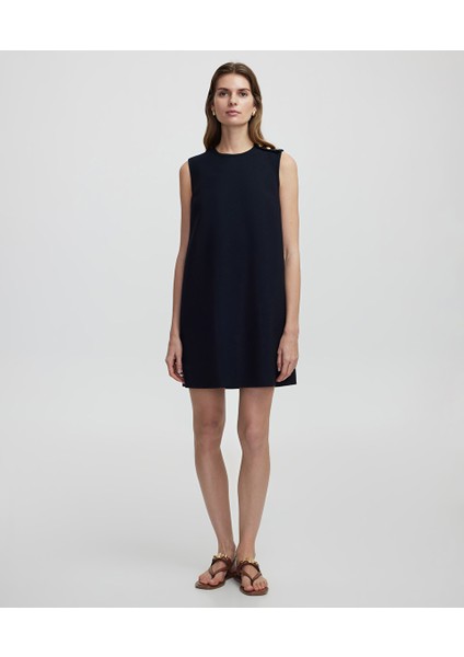 Metal Düğmeli Elbise IS1250002186015