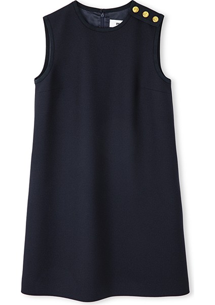 Metal Düğmeli Elbise IS1250002186015 fırsatları