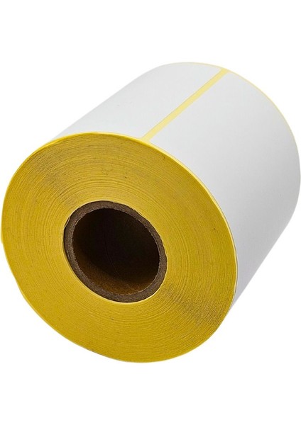 Termal Etiket | 1 Adet Rulo | Barkod Etiket | 100 x 100 mm | 500 Sarım