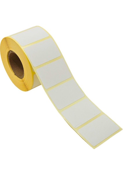 Termal Etiket | 30 Adet Rulo | Barkod Etiket | 40X58 mm | 500 Sarım | Terazi Etiketi