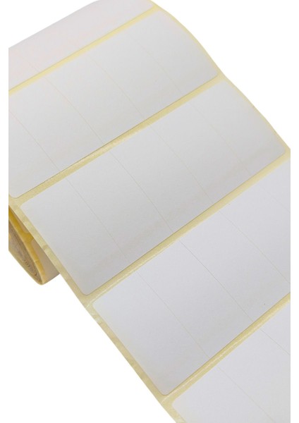 Termal Etiket | 20 Adet Rulo | Barkod Etiket | 40X20 mm | 5000 Sarım