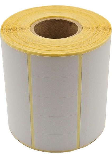 Termal Etiket | 20 Adet Rulo | Barkod Etiket | 40X20 mm | 5000 Sarım