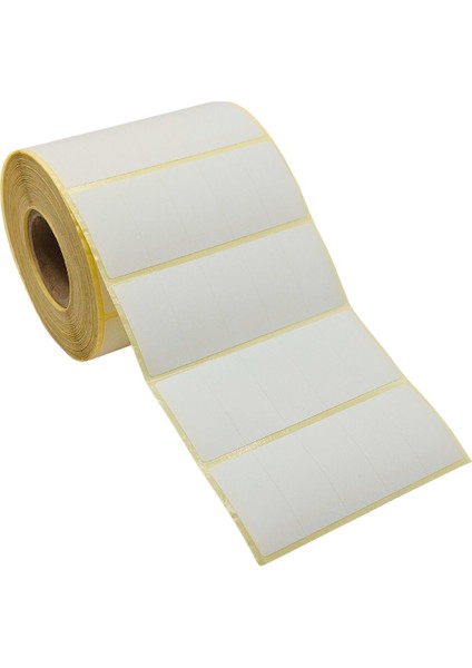 Termal Etiket | 20 Adet Rulo | Barkod Etiket | 40X20 mm | 5000 Sarım