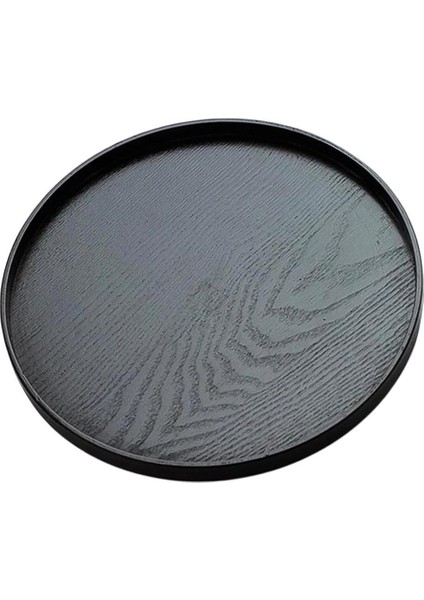 Ahşap Tepsisi Ahşap Çay Tabağı Tabağı 33CM (Yurt Dışından)