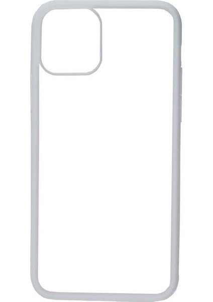 Apple iPhone 12 Pro Max Kılıf Zore Endi Kapak-Beyaz