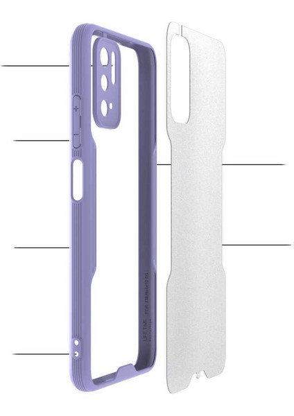 Xiaomi Poco M3 Pro Kılıf Zore Parfe Kapak-Siyah