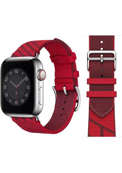 Öz- Ay Watch 42MM Uyumlu Krd- 51 Hasır Kordon Zore - No3