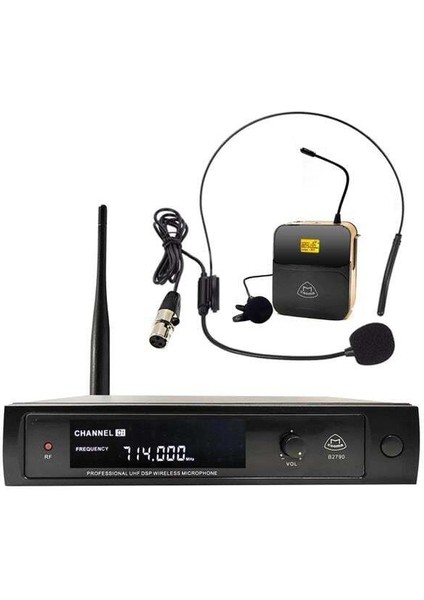 B-2798 Uhf Kablosuz Mikrofon