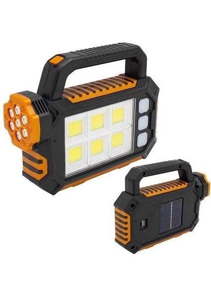 OR-8029-7-B Solar Kamp Lambası Acil Durum Işığı Şarjlı