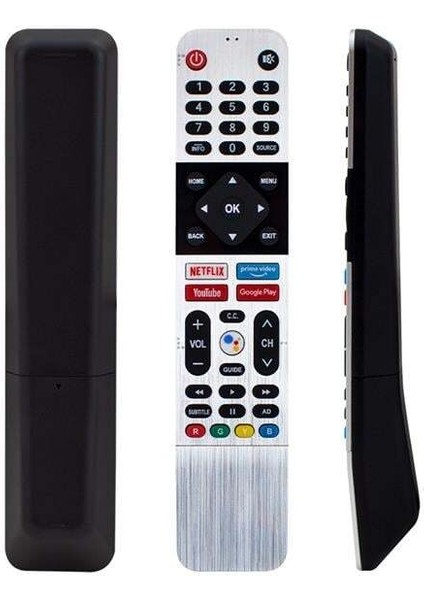 Kl Sw-V1 Arçelik-Beko-Grundıg Netflıx-Youtube-Prıme Vıdeo-Google Play Tuş Ses Komutlu LCD LED Tv Kumanda 7795-8229