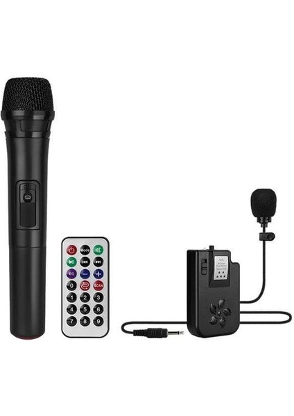 MV-2016 Vhf El+Yaka Mikrofonlu Usb+Sd+Bt Seyyar Anfi