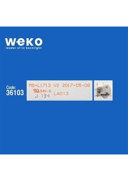 Wkset-6533 36103X3 Ms-L1713 V2 Sj.Cx.D4200402-3030Cs-M 3 Adet Led Bar fiyatları