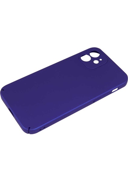 Apple iPhone 12 Kılıf Zore Kapp Kapak-Saks Mavi