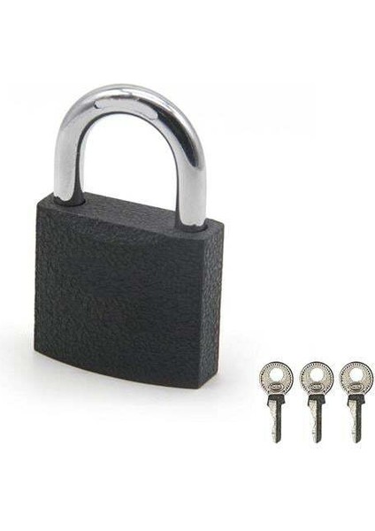 Asma Kilit Kısa Gri 32MM NO-0002