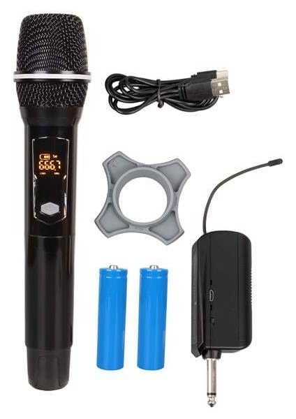 CP-111 UHF EKRANLI 1 EL KABLOSUZ TELSİZ MİKROFON