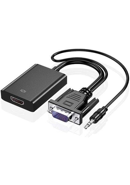 Gab-Vghd Çevirici VGA To HDMI + Audio