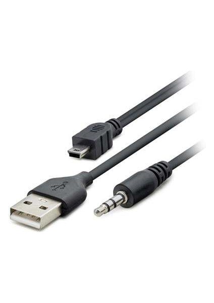 Kablo Medya Player V3 5pın To USB Aux 50CM HDX-1028