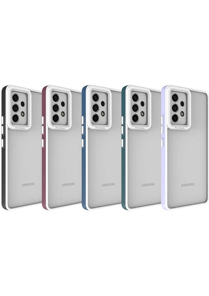 Galaxy A53 5g Kılıf Zore Mima Kapak-Mürdüm