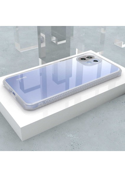 Xiaomi Mi 11 Lite Kılıf ​​zore Kaff Kapak-Koyu Yeşil
