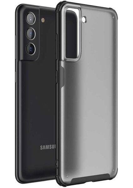 Galaxy S21 Fe Kılıf Zore Volks Kapak-Siyah
