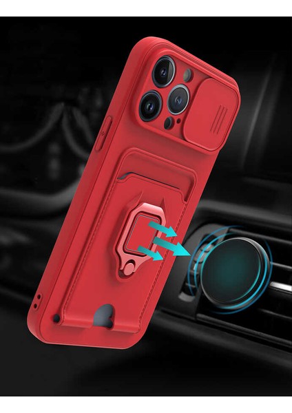 Apple iPhone 13 Pro Kılıf ​zore Pelit Kapak-Siyah