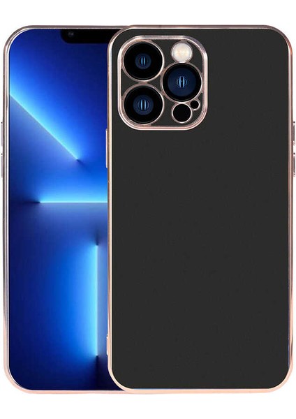 Apple iPhone 13 Pro Max Kılıf Zore Viyana Kapak-Siyah